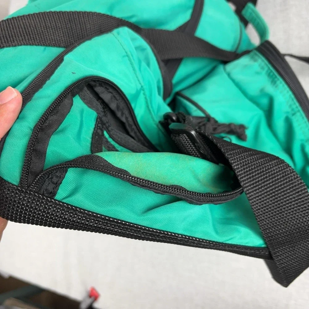 Vintage Eddie Bauer Duffle Bag Green 23